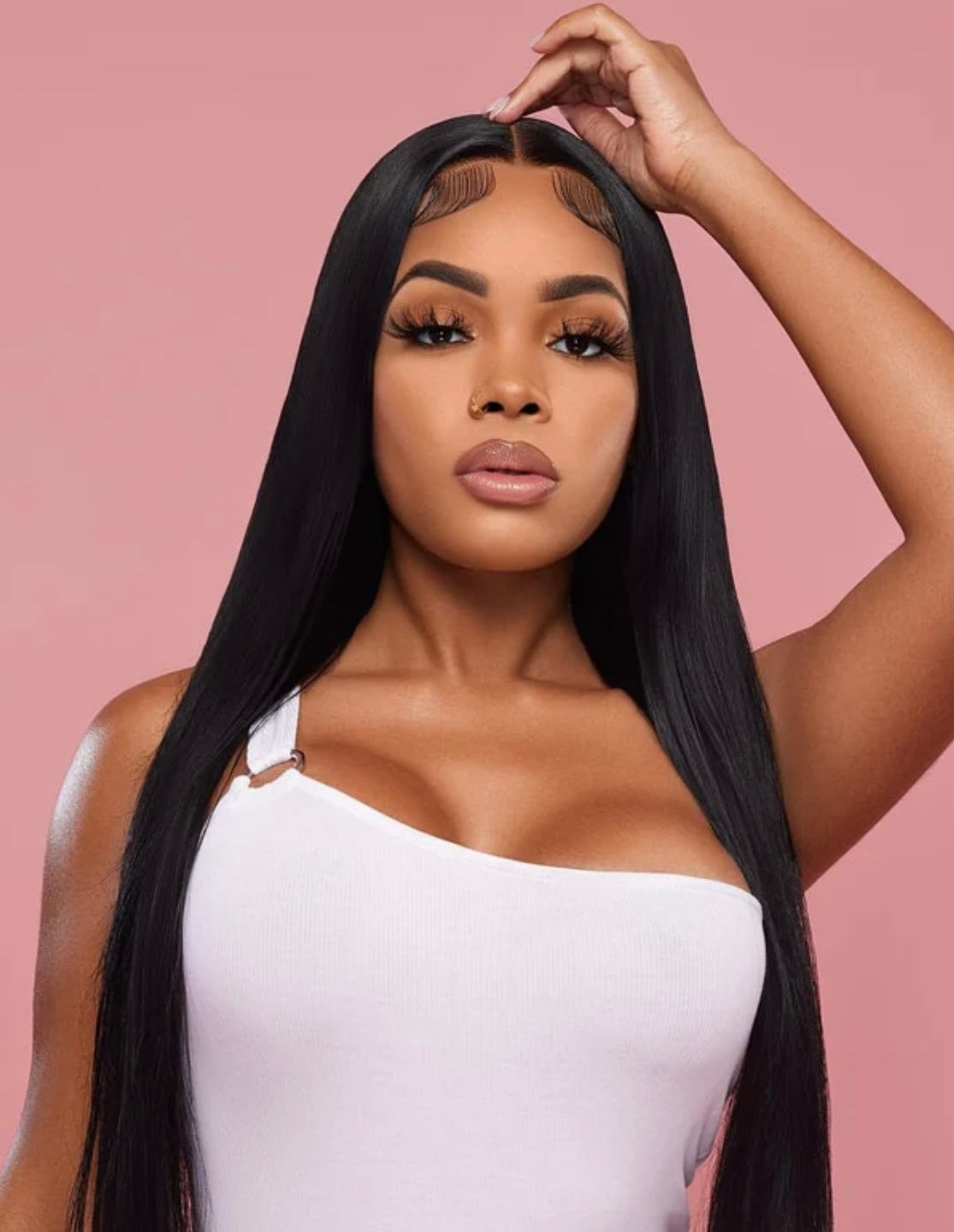 QS SILKY STRAIGHT HD LACE WIG